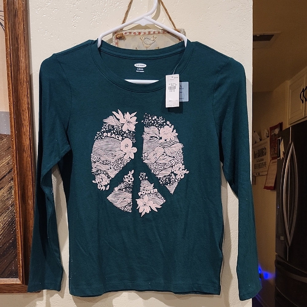 Old Navy Green Long Sleeve